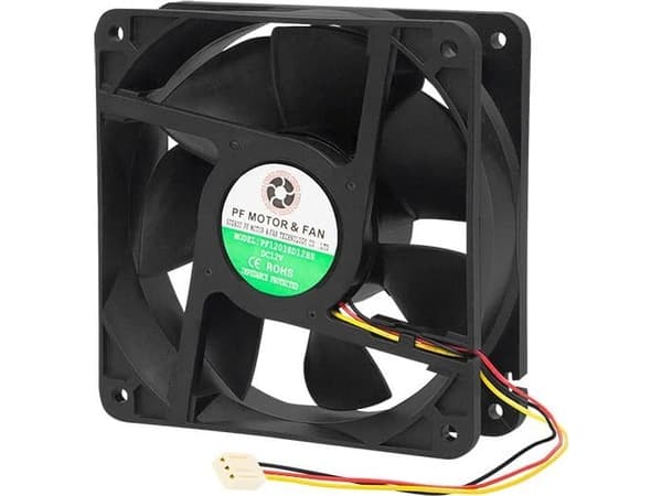Blåsevifte 120x38mm 12V glidende