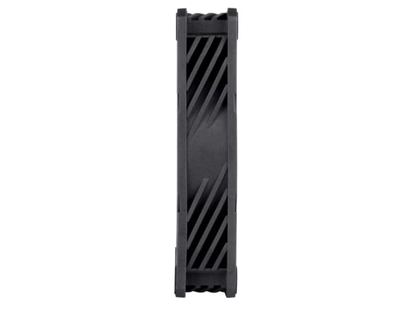 SilverStone Shark Force Lüfter, ARGB - 120 mm, svart