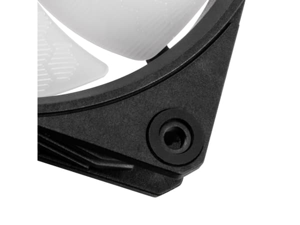 SilverStone Shark Force Lüfter, ARGB - 120 mm, svart