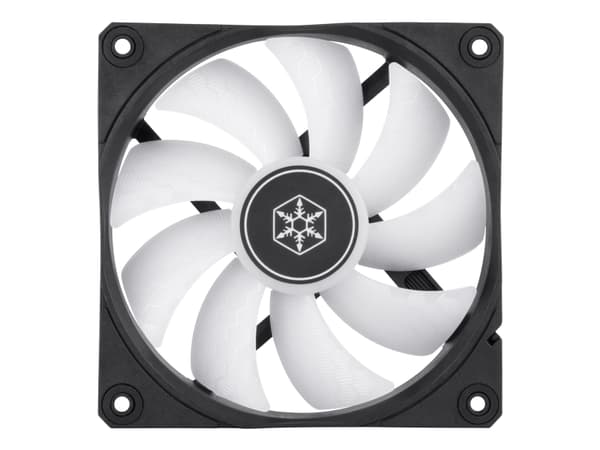 SilverStone Shark Force Lüfter, ARGB - 120 mm, svart