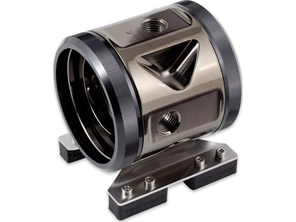 aqua computer ULTITOP DUAL D5 MIRROR pumpskydd för två D5-pumpar - svart