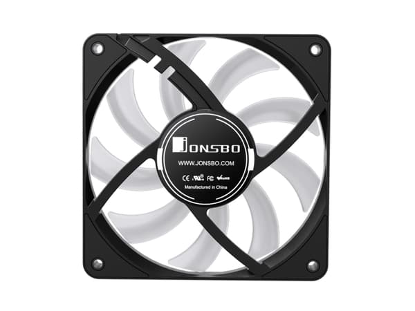 Jonsbo HF1215, Luftkjøler, 12 cm, 700 RPM, 1800 RPM, 29,7 dB, 62 cfm