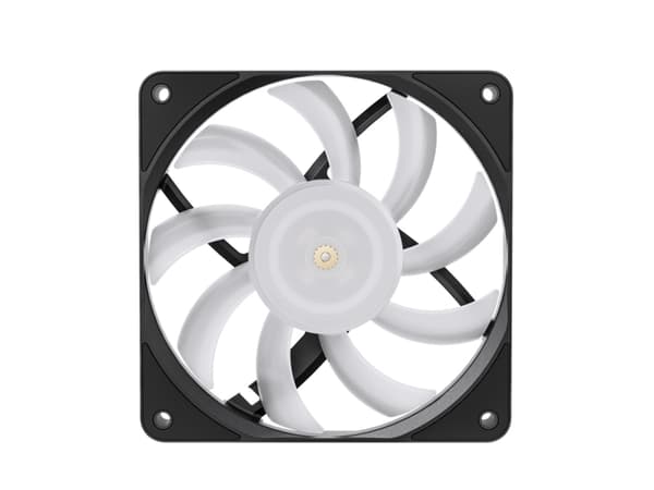 Jonsbo HF1215, Luftkjøler, 12 cm, 700 RPM, 1800 RPM, 29,7 dB, 62 cfm Hvit