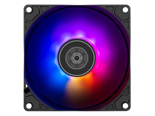 Silverstone Air Slimmer 90 ARGB, Vifte, 9,2 cm, 500 RPM, 2500 RPM, Sort