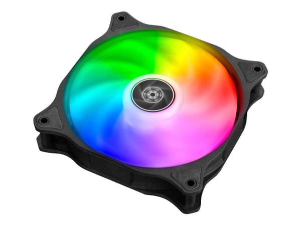 SilverStone Air Blazer 120R - Kabinettvifte - 120 mm - svart, gjennomskinnelig