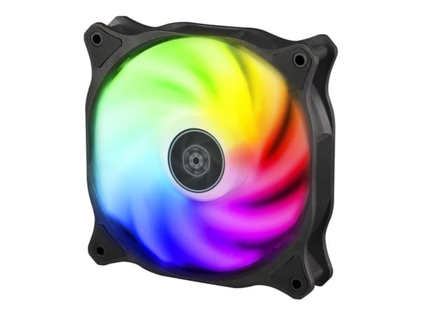 SilverStone Air Blazer 120R - Kabinettvifte - 120 mm - svart, gjennomskinnelig