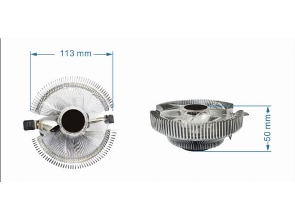 Gembird CPU-HURACAN-X40, Ilmanjäähdytin, 9 cm, 800 RPM, 1600 RPM, 19,2 dB, 26,2 dB