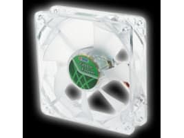 Titan TFD-8025GT12Z, Vifte, 17 dB, Hvit Hvit