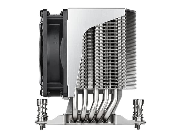 Silverstone XE04-SP3, Luftkylare, 54 cfm, Svart, Silver