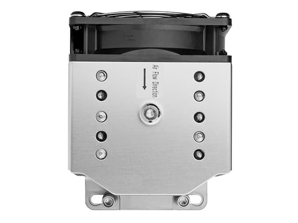 Silverstone XE04-SP3, Luftkylare, 54 cfm, Svart, Silver
