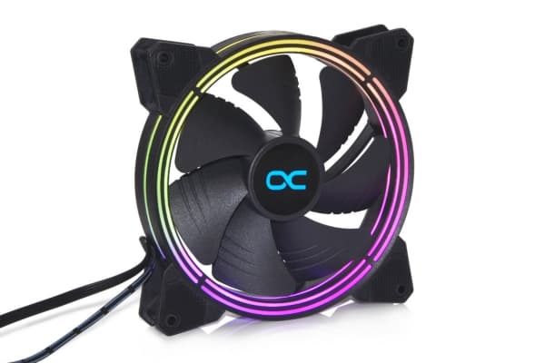 Alphacool 24807, Vifte, 14 cm, 600 RPM, 1500 RPM, 71 m³/t, Sort