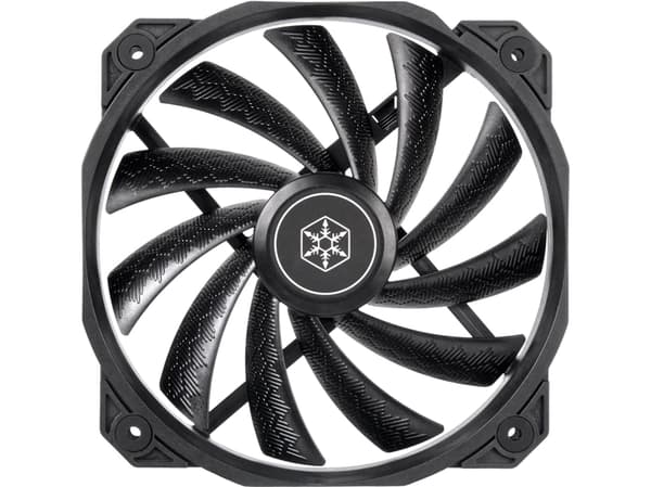 SilverStone Shark Force Lüfter, 160mm - svart