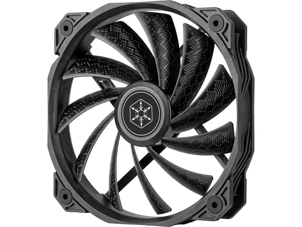 SilverStone Shark Force Lüfter, 160mm - svart