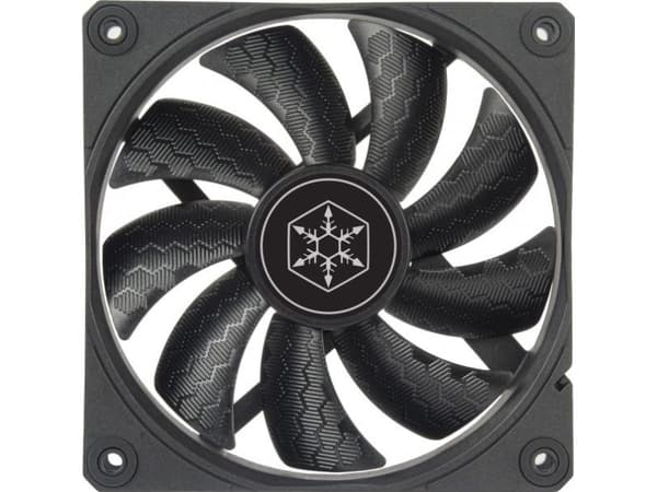 SilverStone Shark Force Lüfter, 120mm - svart