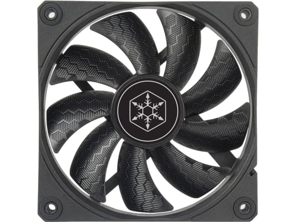SilverStone Shark Force Lüfter, 120mm - svart