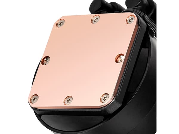 Silverstone VIDA 120 SLIM, Væskekjølesett, 12 cm, 300 RPM, 1800 RPM, Sort