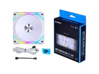 Lian Li UNI FAN SL120 V2 - Lådfläkt - 120 mm - vit