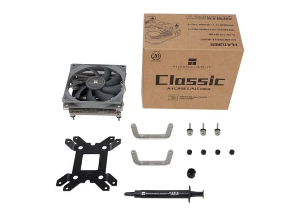 Thermalright AXP90-X36 - Processorkylare - (för: LGA1156, LGA1155, LGA1150, LGA1151, AM4, LGA1200, LGA1152, LGA1700, AM5) - nickelpläterad kopparbas