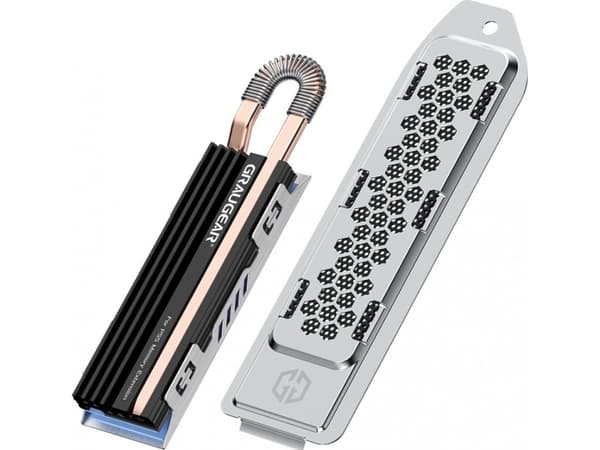 Graugear Heatsink SSD M.2NVMe 2280 for PS5 minneutvidelse. detaljhandel