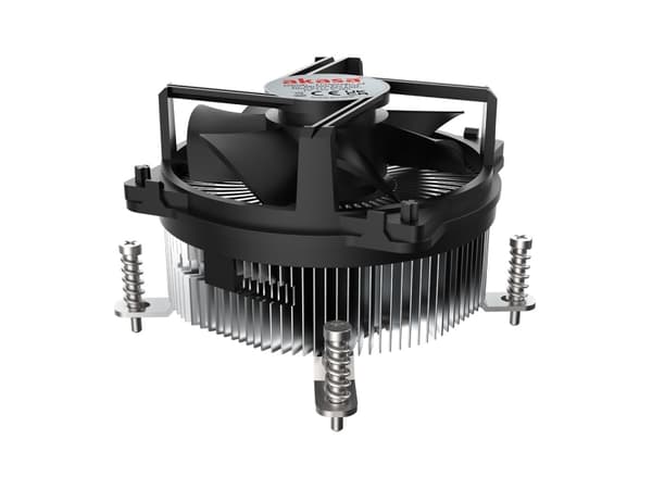 Akasa AK-CC6608BP01 matalaprofiilinen suorittimen jäähdytin - Socket LGA 1700, 63,2 mm korkeus