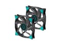 Miniatyrbilde 4 av 5: Iceberg Thermal IceGALE, Vifte, 14 cm, 500 RPM, 1600 RPM, Sort