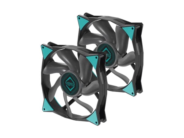 Iceberg Thermal IceGALE, Vifte, 14 cm, 500 RPM, 1600 RPM, Sort Sort