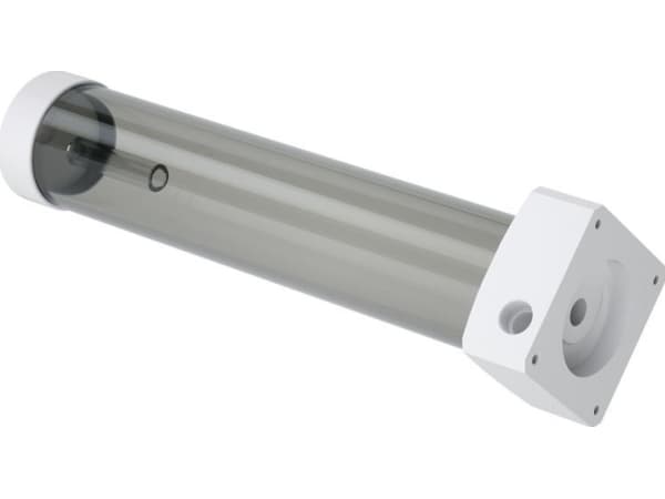 Barrow paisuntasäiliö 264mm DDC, akryyli - valkoinen