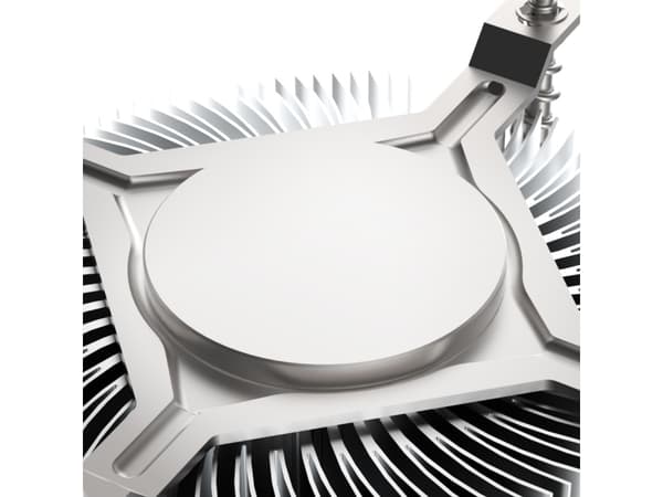Akasa Intel LGA1700, Hybridkjøler, 9,5 cm, 11,7 dB, 36,6 dB, 53,62 cfm, Aluminium, Sort