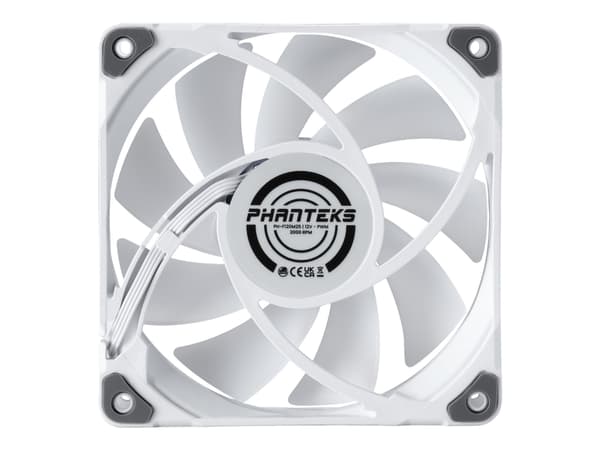 Phanteks PH-F120M25 - Kabinettvifte - 120 mm - hvit Hvit