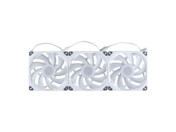 Phanteks M25 140mm PWM Fan, DRGB, White, 3 Pack
