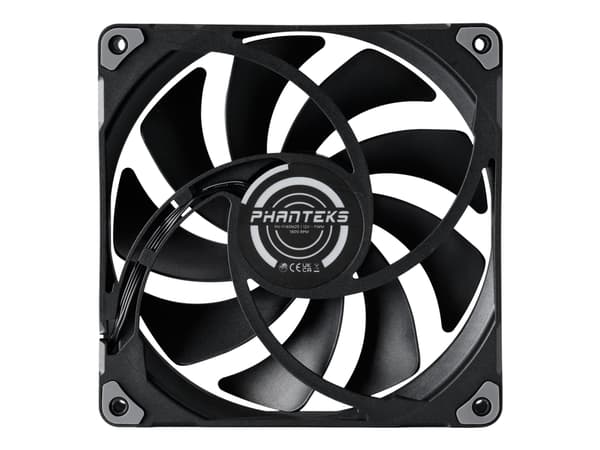 Phanteks PH-F140M25 - Lådfläkt - 140 mm - svart (paket om 3) Svart