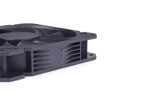 Alphacool 24852, Vifte, 12 cm, 600 RPM, 2500 RPM, Sort