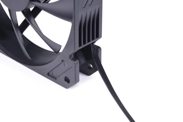 Alphacool 24844, Vifte, 12 cm, 3000 RPM, Sort