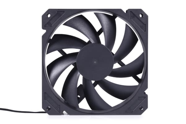 Alphacool 24844, Vifte, 12 cm, 3000 RPM, Sort Sort