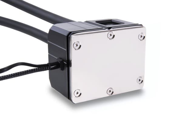Alphacool 13074, Alt-i-ett væskekjøler, 12 cm, 2500 RPM, 118,9 m³/t, Sort