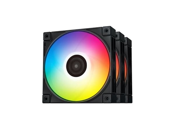Deepcool FC120 - Kabinettvifte - 120 mm - svart (en pakke 3)