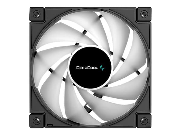 Deepcool FC120 - Kabinettvifte - 120 mm - svart (en pakke 3) Sort, Grå
