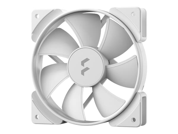 Fractal Design Prisma AL-12 - Lådfläkt - PWM, ARGB - 120 mm - vit Vit