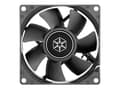 Miniatyrbilde 2 av 5: Silverstone FN80, Vifte, 8 cm, 27,81 cfm, Sort