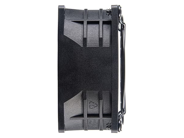 SilverStone FHS 80X - Lådfläkt - högpresterande, 80 mm x 38 mm, PWM industri-fläkt - 80 mm - svart