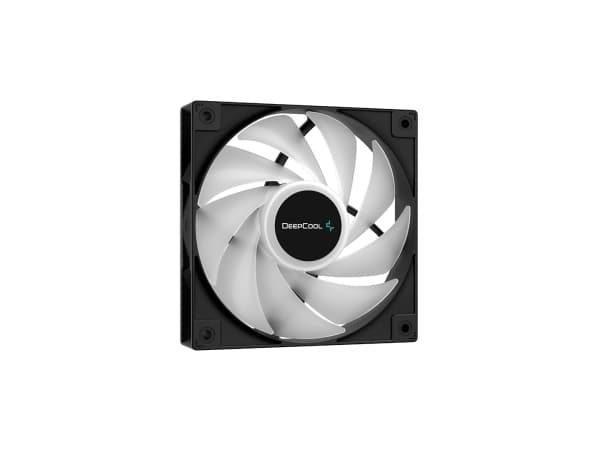 DeepCool AG400, Luftkjøler, 12 cm, 500 RPM, 2000 RPM, Sort, Stål