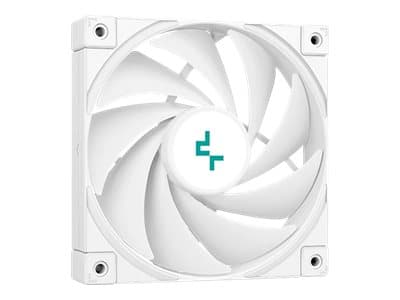 Deepcool AK500 WH - Prosessorkjøler - høyytelses - (for: LGA1155, LGA1150, LGA2011-3, LGA1151, AM4, LGA2066, LGA1200, LGA1700, AM5) - 127 mm - hvit