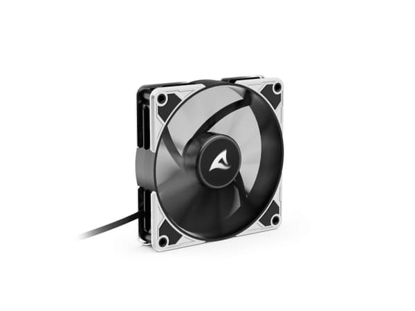 Sharkoon SilentStorm BW120 - Kabinettvifte - PWM - 120 mm - svart