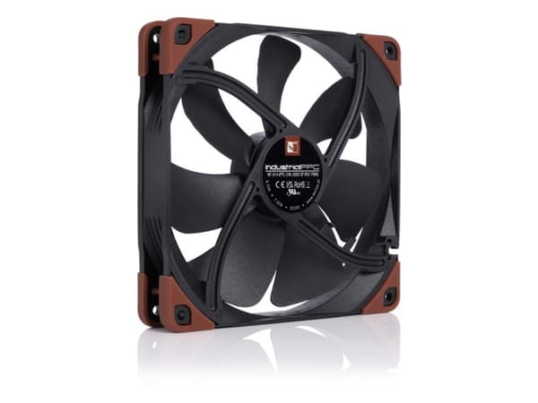 Noctua NF-A14, Vifte, 14 cm, 800 RPM, 3000 RPM, 269,3 m³/t, Sort, Brun