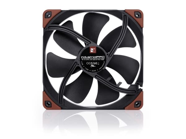 Noctua NF-A14, Vifte, 14 cm, 800 RPM, 3000 RPM, 269,3 m³/t, Sort, Brun