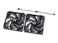 Miniatyrbild 5 av 5: Thermaltake CT120 - Lådfläkt - 120 mm - svart (paket om 2)