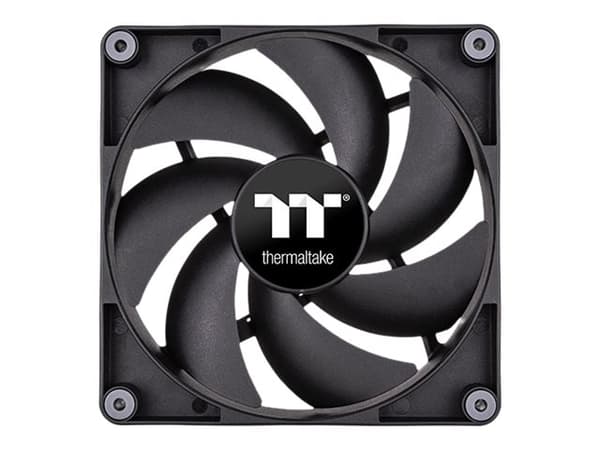 Thermaltake CT140 - Kabinettvifte - 140 mm - svart (en pakke 2)