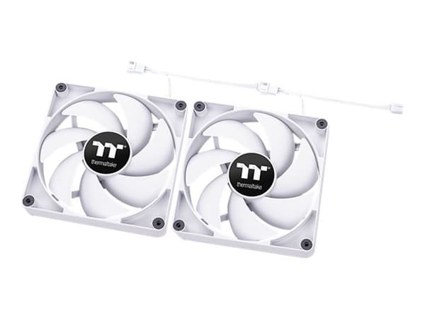 Thermaltake CT140 - Kabinettvifte - 140 mm - hvit (en pakke 2)