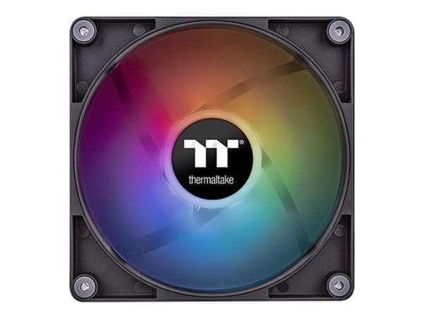Thermaltake CT140 ARGB Sync - Lådfläkt - 140 mm - svart (paket om 2)