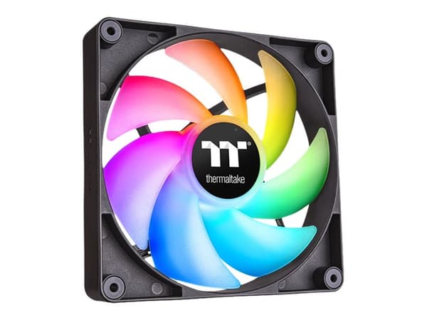 Thermaltake CT140 ARGB Sync - Lådfläkt - 140 mm - svart (paket om 2)